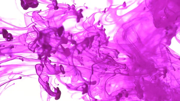 Абстрактные Цветные Чернила Воде Художественный Фон — стоковое фото