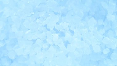 Patlayan buzun süper yavaş çekimi, üst görüntü. Yüksek hızlı sinema kamerası, 1000fps.