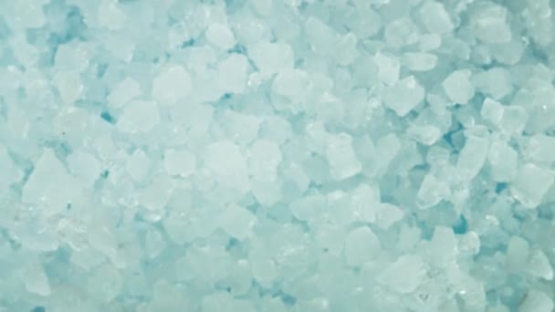 Super Zeitlupe Explodierendes Crushed Ice Aufnahme Von Oben Gefilmt Mit — Stockvideo