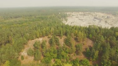 Eski granit taş çıkarma Kanyon