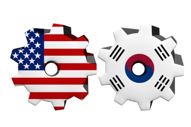 Birlikte Amerika Birleşik Devletleri ve Güney Kore çalışma