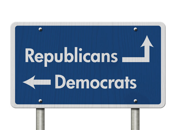 Разница между республиканцами и демократами
