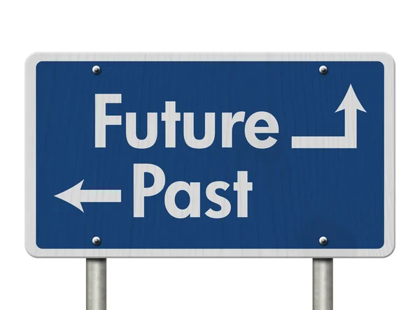 Difference between the Future and the Past — Stock Photo, Image