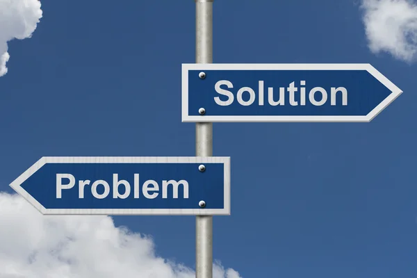 Lösungen für Ihre Probleme finden — Stockfoto