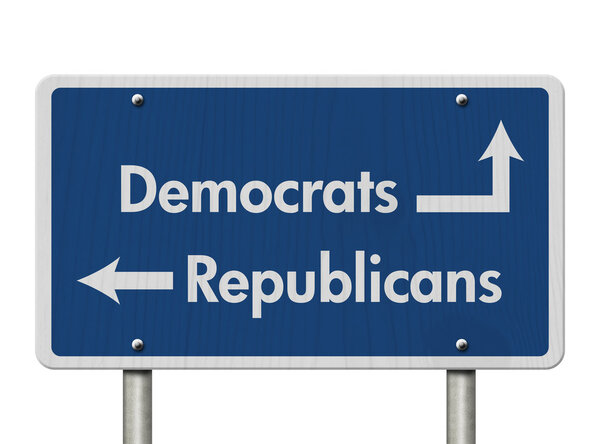Разница между демократами и республиканцами
