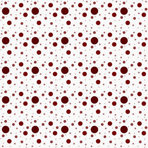 Rosso e bianco Polka Dot astratto Design Tile Pattern Ripetere Bac — Foto Stock