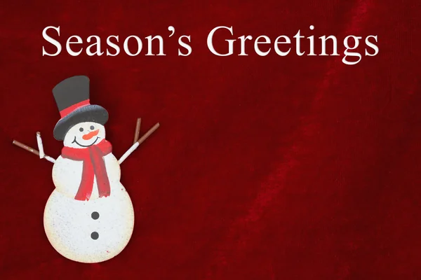 Season's Greetings greeting — Stock Photo, Image