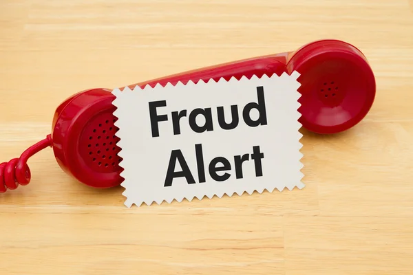 Getting a call that is an scam — Stock Photo, Image