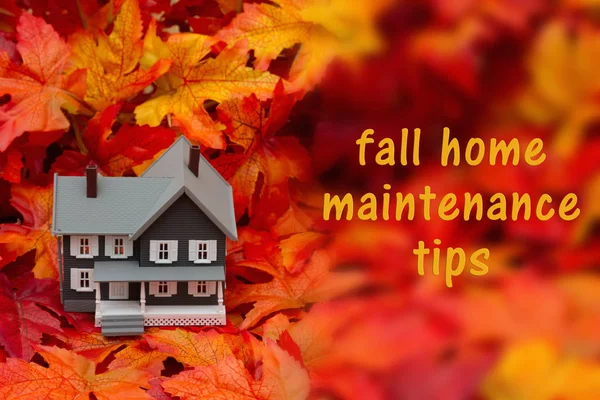 Dicas de manutenção em casa para a temporada de outono — Fotografia de Stock