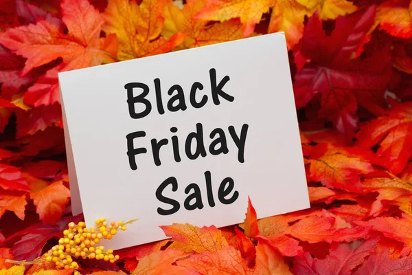 Black Friday message de vente — Photo