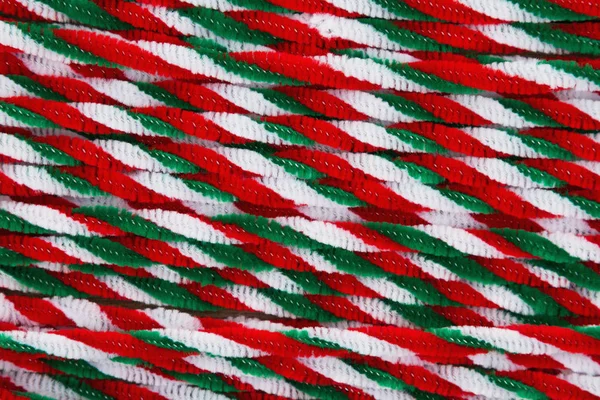 Candy cane pipes Christmas background — Stock Photo, Image
