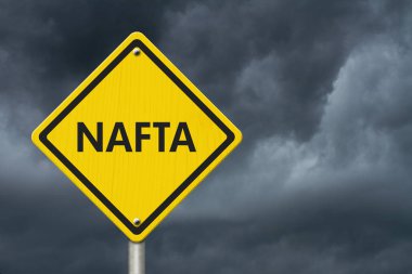 Kuzey Amerika serbest ticaret anlaşması Sarı uyarı yol işareti