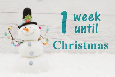 Noel geri sayım mesajı