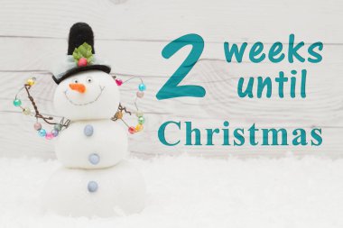 Noel geri sayım mesajı