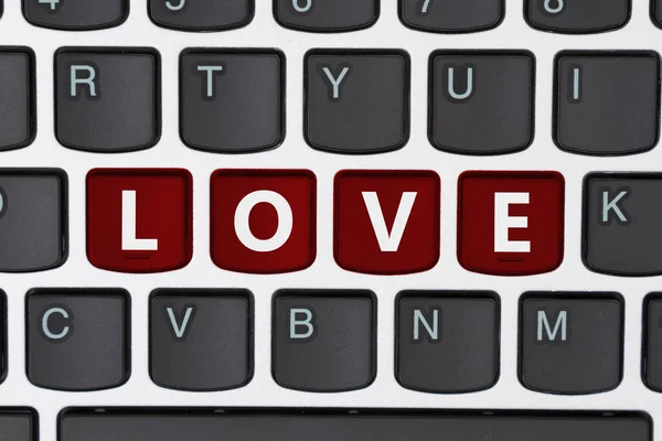 Ricerca di amore online — Foto Stock