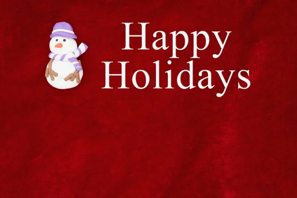Happy Holidays greeting — Stock Photo, Image