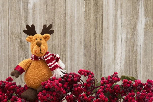 Gammeldags jul berry bakgrund — Stockfoto