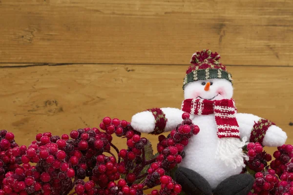 Gammeldags jul berry bakgrund — Stockfoto