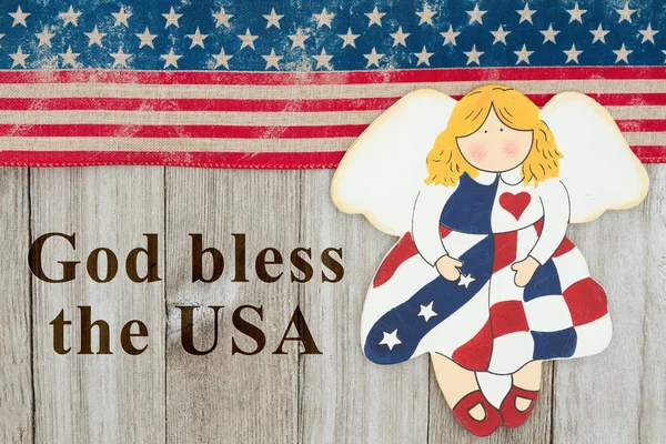 America patriotic message — Stock Photo, Image