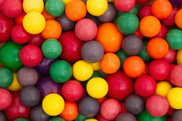 Colorful multi colored bubble gum background