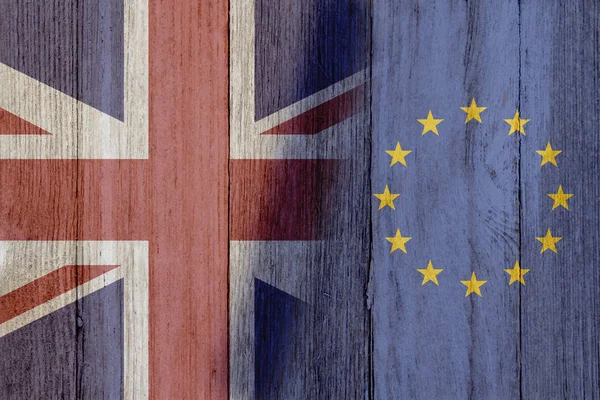 Relación entre Gran Bretaña y la UE — Foto de Stock