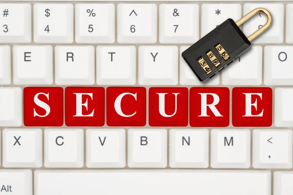 Protecting your information on the internet — Stock Photo, Image