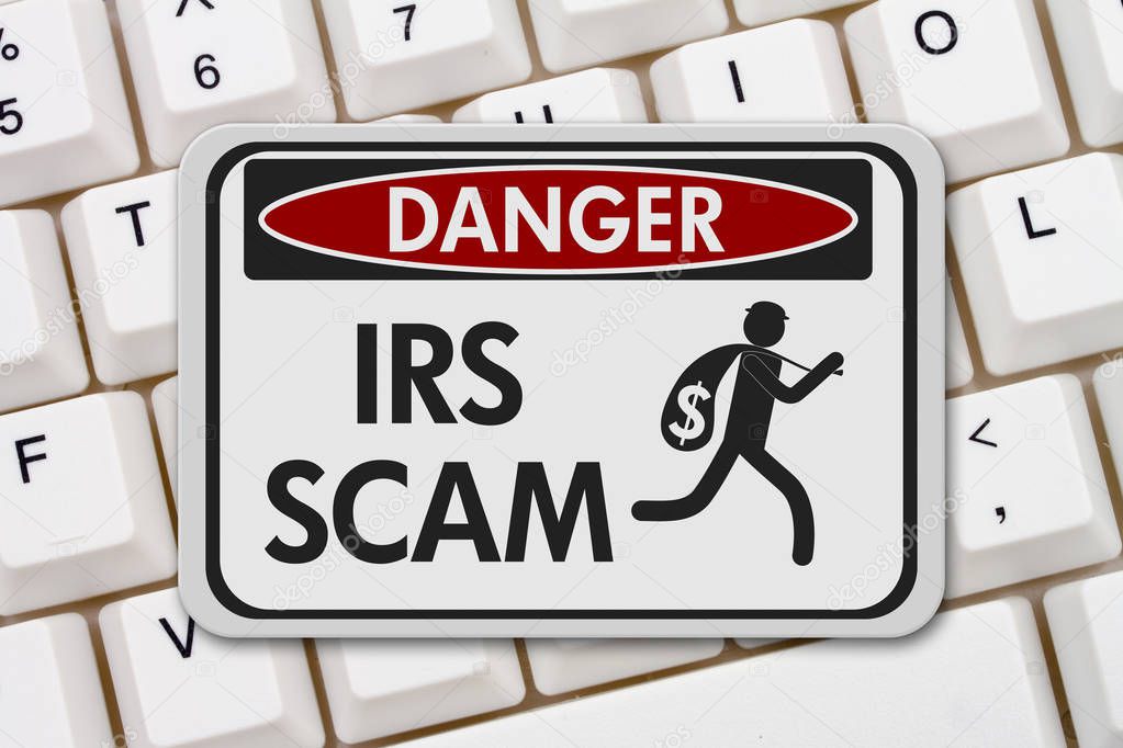 IRS scam danger sign