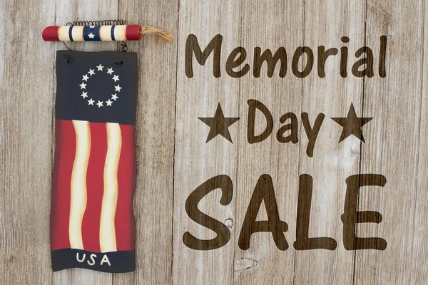 Memorial Day sale message — Stock Photo, Image