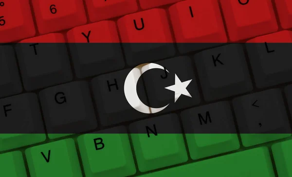 Internet access in Libya — Stock Photo, Image