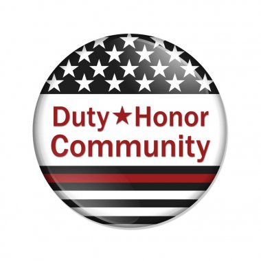 Görev onur toplum düğmesi