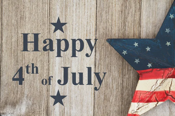 Happy 4th of July Greeting — Stock Photo, Image