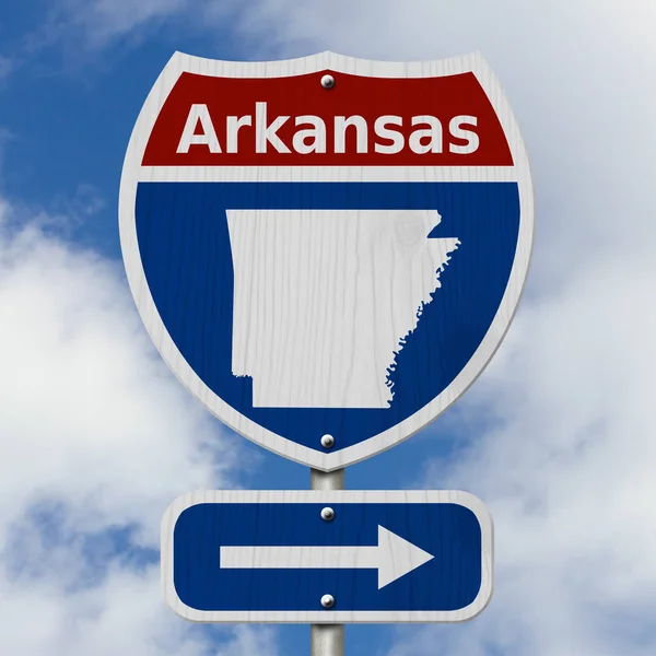 Viagem de carro para Arkansas — Fotografia de Stock