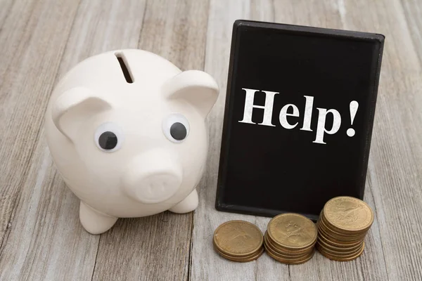 Getting help with your finances — Stock Photo, Image