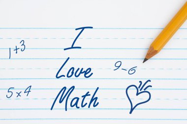 Matematik mesaj seviyorum
