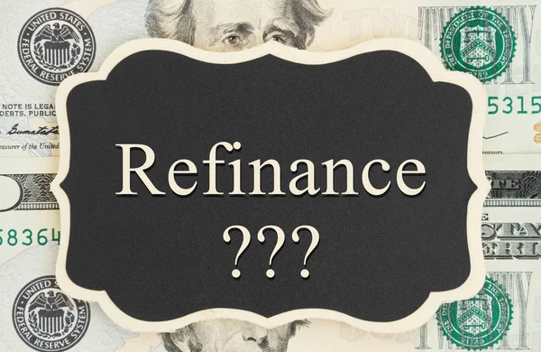 Refinance vakti olup olmadığını öğrenme — Stok fotoğraf