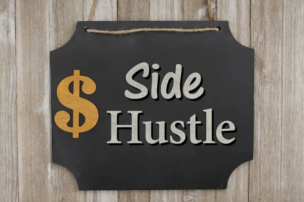 Making money with your side hustle — Stock Photo, Image