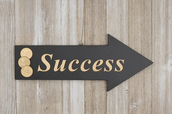 Success this way sign — Stock Photo, Image