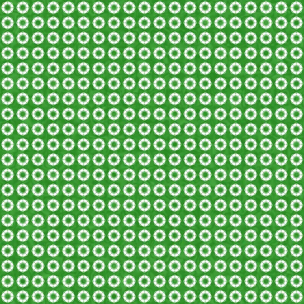 Green and white burst circles abstract geometric seamless textur — Stock Photo, Image