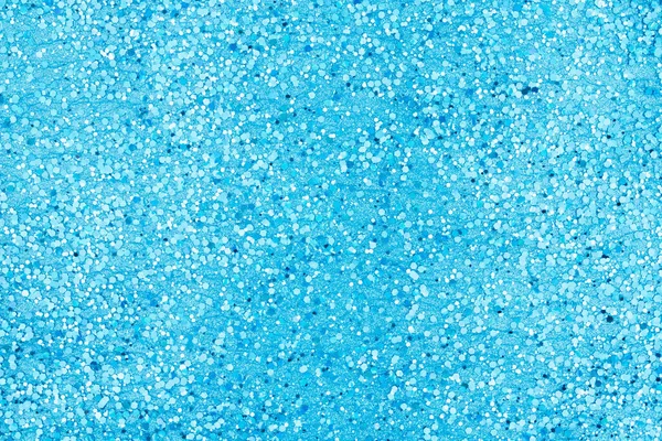 Blau und weiß strukturiert Sechseck glitter Hintergrund — Stockfoto