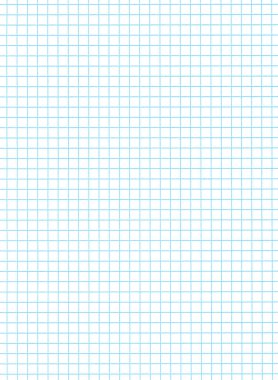 Harbiden boş bir grafik kağıdı.