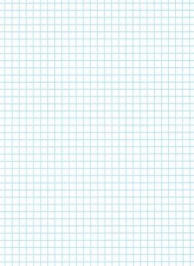 A real blank piece of graph paper clipart