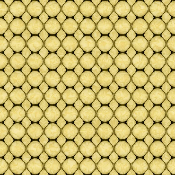 Giallo Nido Ape Astratto Geometrico Senza Cuciture Ripetere Texture Sfondo — Foto Stock