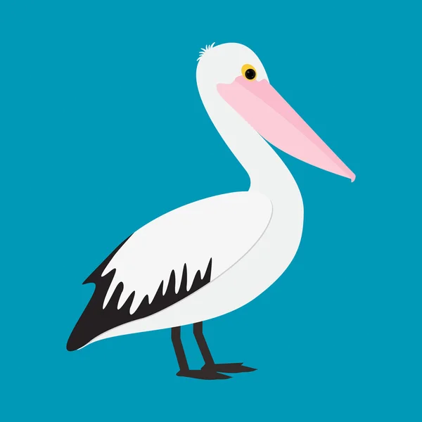 Pelican in vector format. — Stock Vector