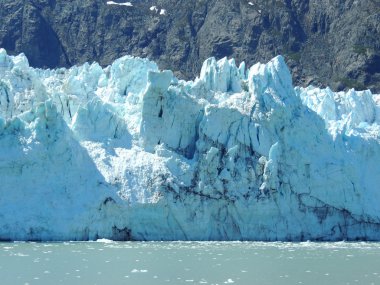 Scene from Glacier Bay, Alaska clipart