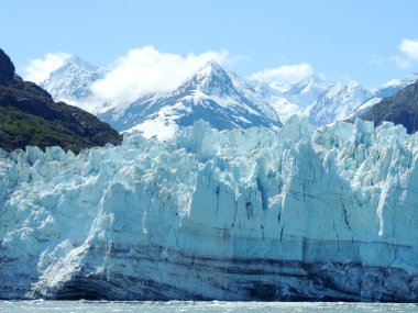 Scene from Glacier Bay, Alaska clipart