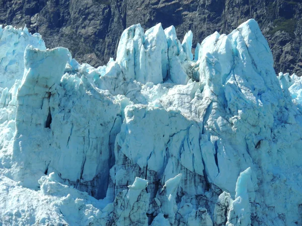 氷河湾、アラスカからのシーン — ストック写真