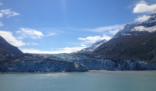 场景从阿拉斯加冰川湾 — 图库照片