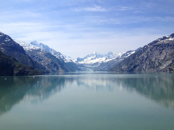 Szene aus der Gletscherbucht, Alaska — Stockfoto