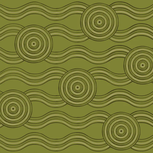 Yerli çizgi resim Vektör formatında soyut.