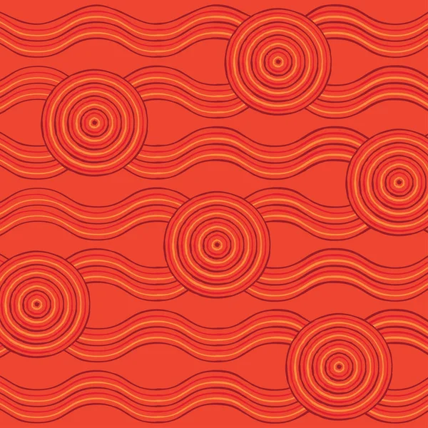 Yerli çizgi resim Vektör formatında soyut.